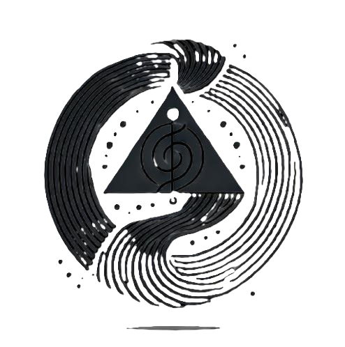 Logo en noir et blanc du groupe, représentant son identité visuelle distincte et mémorable.